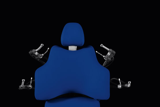 XO FLOW Ambidex-Saugschlauchhalter